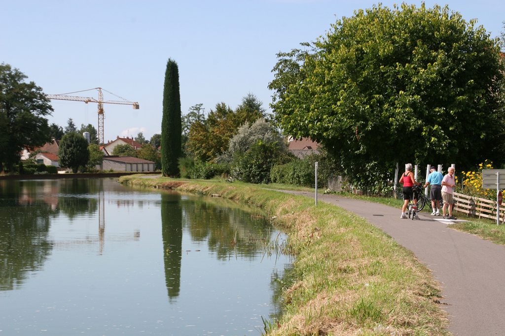 Der Canal du Centre vor Digoin