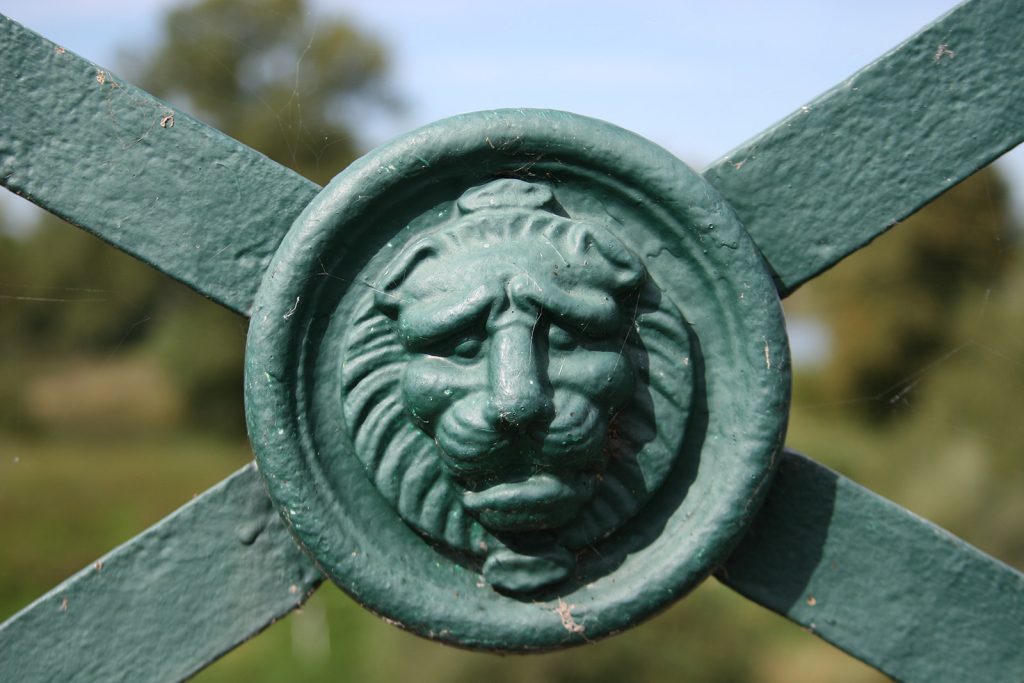 Detail an der Kanalbrücke von Digoin