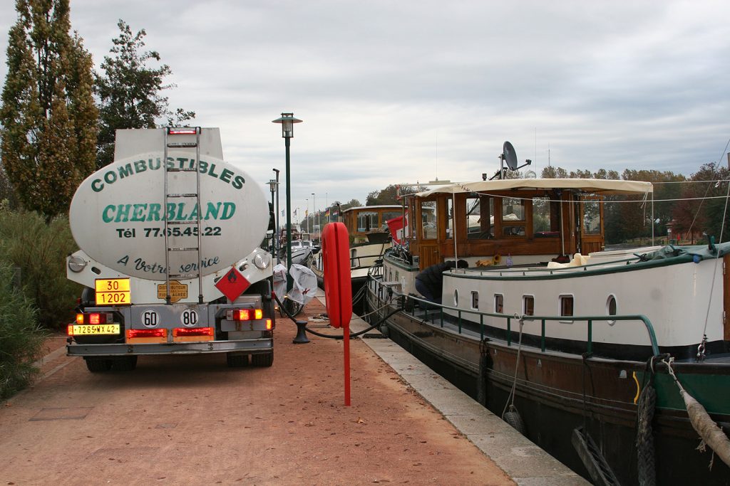 Diesellieferung franko Bord