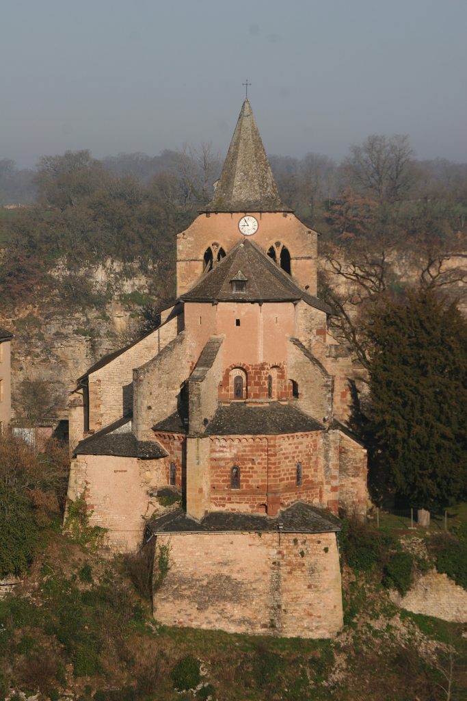 Die Kirche Ste-Fauste in Bozouls