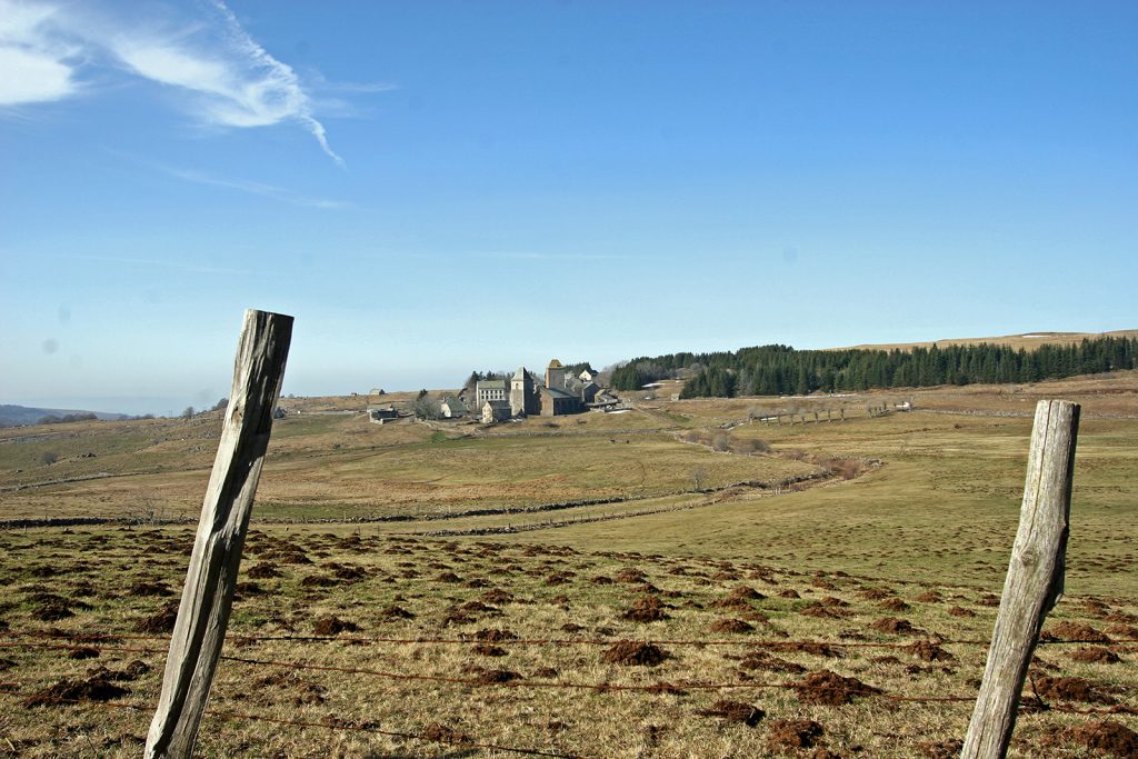 Die Pilgerunterkunft Aubrac am Pilgerweg nach Santiago de Compostela