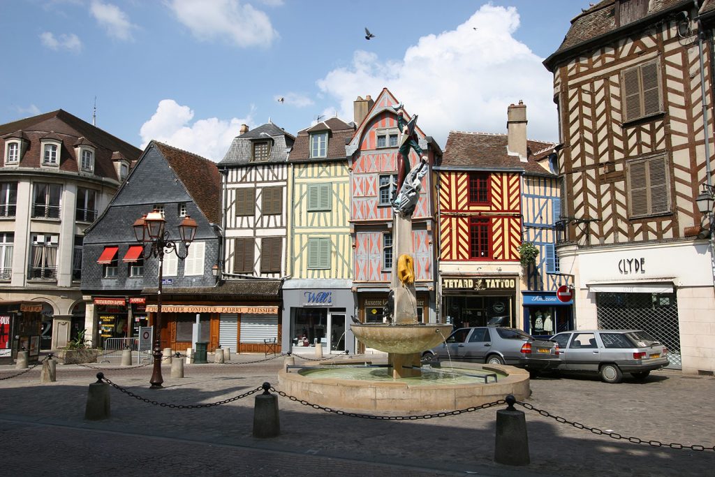 Die Altstadt von Auxerre steht unter Denkmalschutz