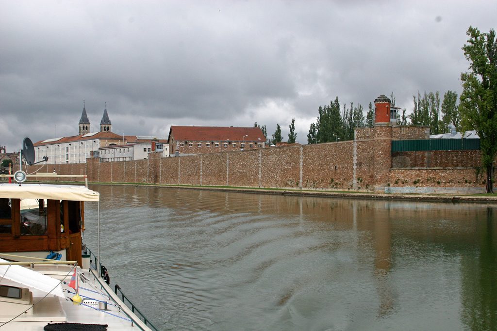 Das Gefängnis auf der Insel von Melun