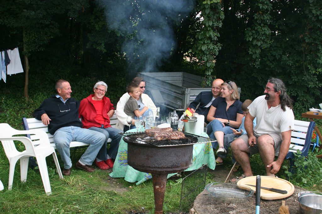 Wieder einmal ein Barbecue bei Christophe