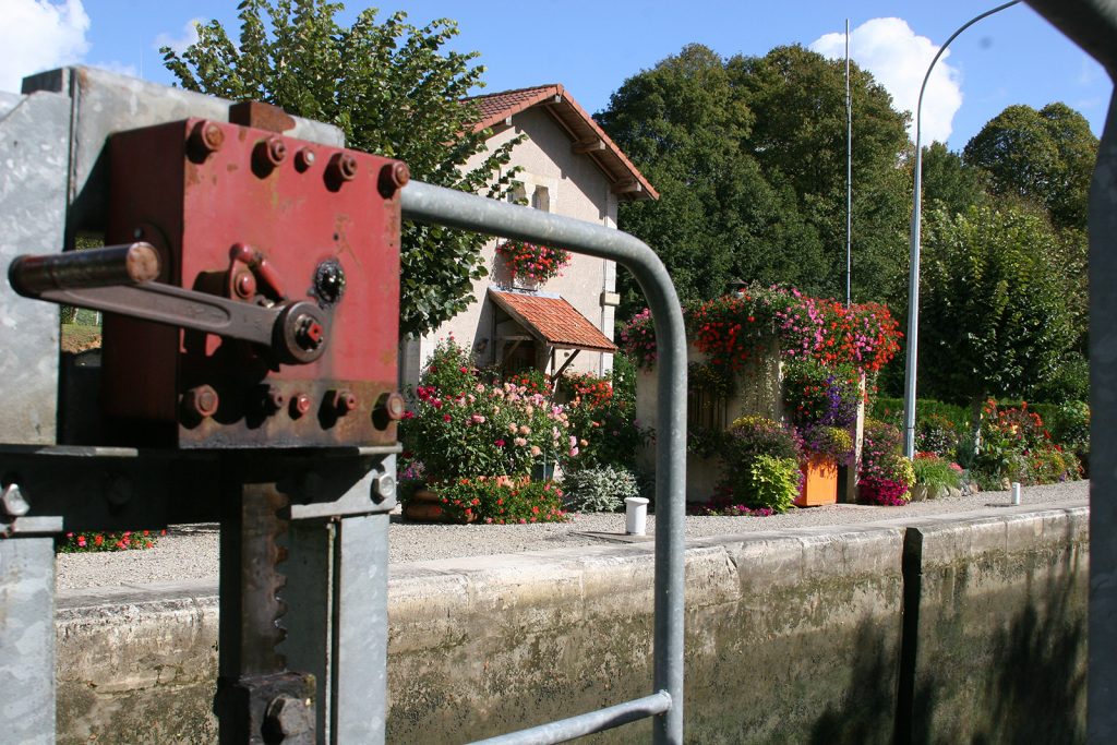 Die schönste Schleuse Frankreichs...