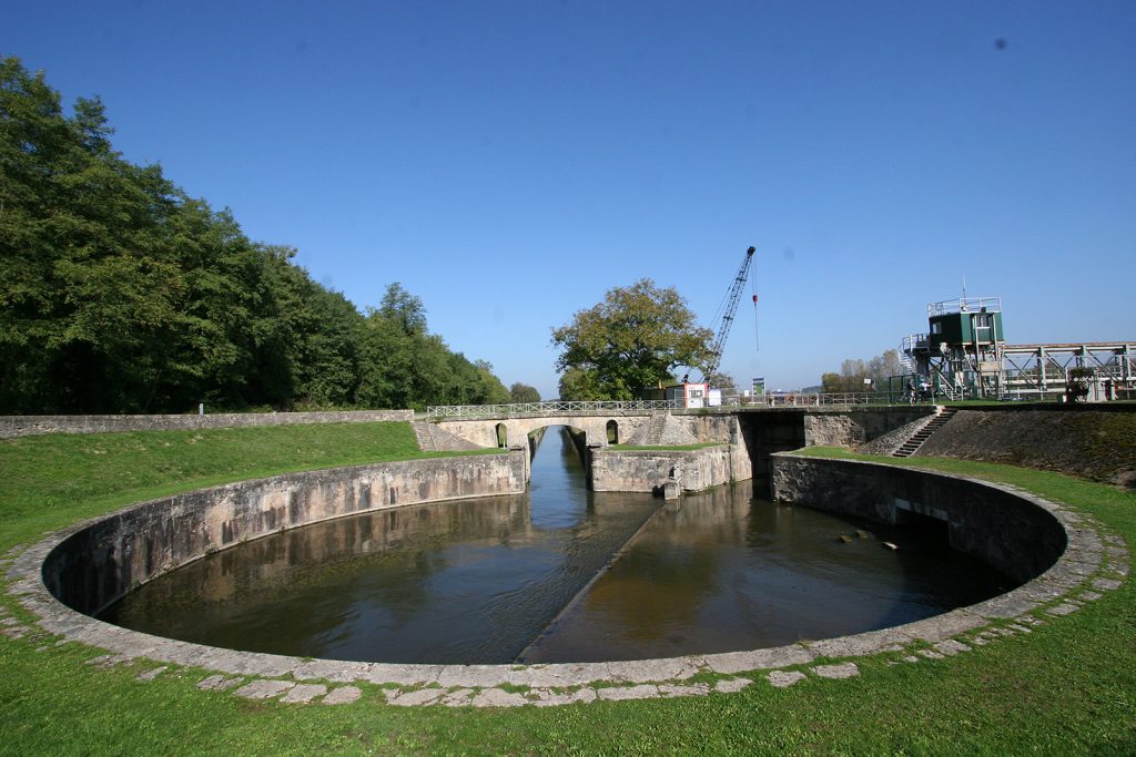 Die Rundschleuse «Écluse des Lorraines»