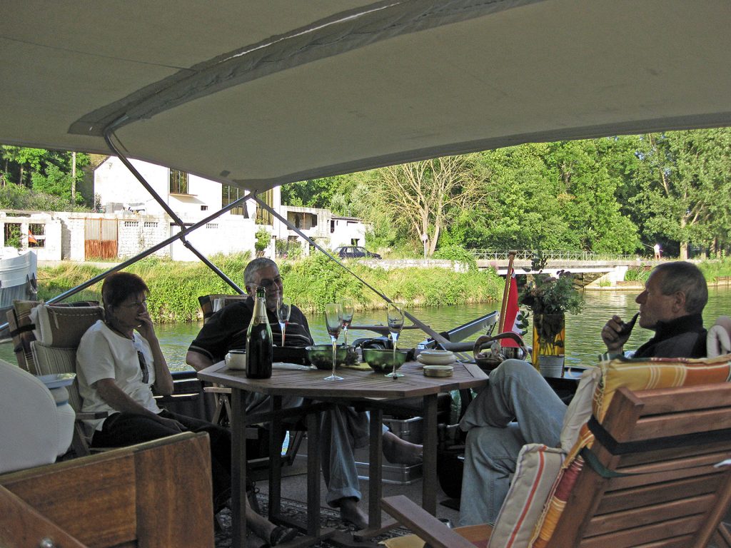 Bei Ruedi und Monika Schütz an der Bord der «Canard»