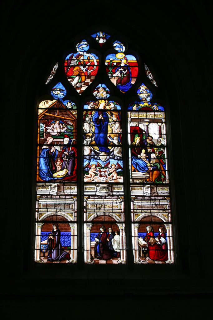 Kirchenfenster aus dem 16. Jahrhundert in St-Florentin