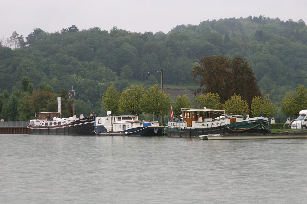 Mit der «Baron de l’Écluse» und der «Petra» in Montbard