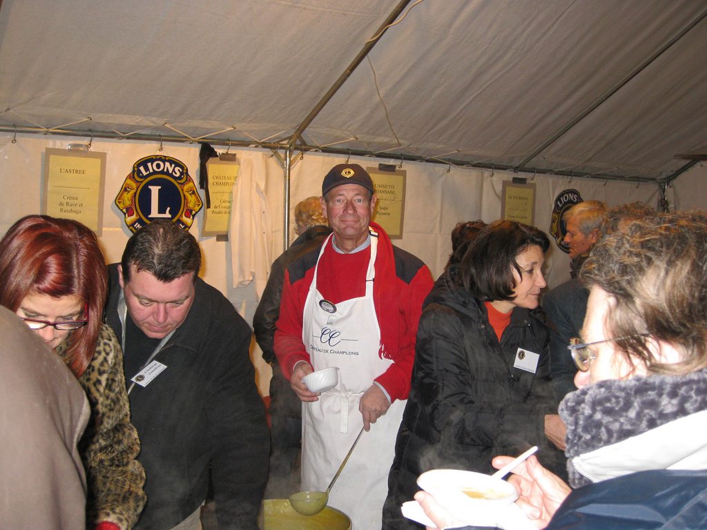 Die Suppenküche des Lions Club Roanne