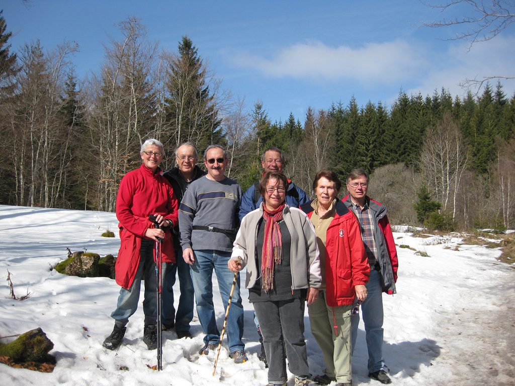 Frühlingswanderung im Schnee