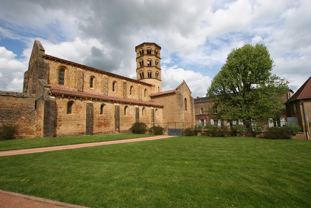 Die romanische Kirche von Anzy-le-Duc en Brionnais