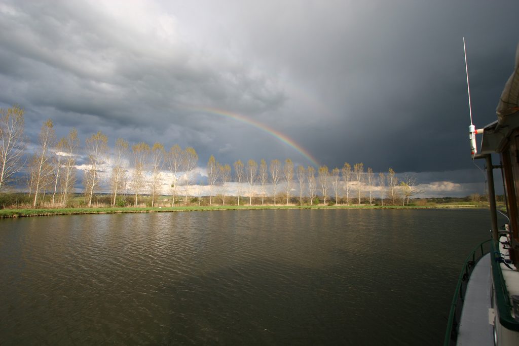 Gewitterstimmung in Melay-sur-Loire