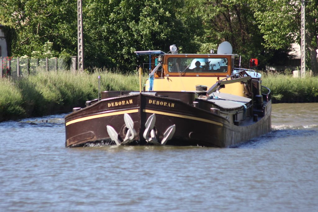 «Deborah» beladen mit 250 Tonnen Korn