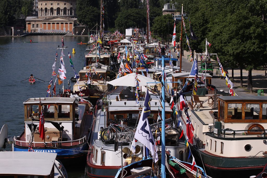 Treffen der DBA im Bassin de la Villette