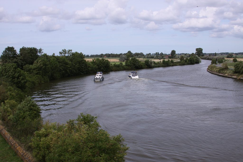 Auf der Yser beim Totengang