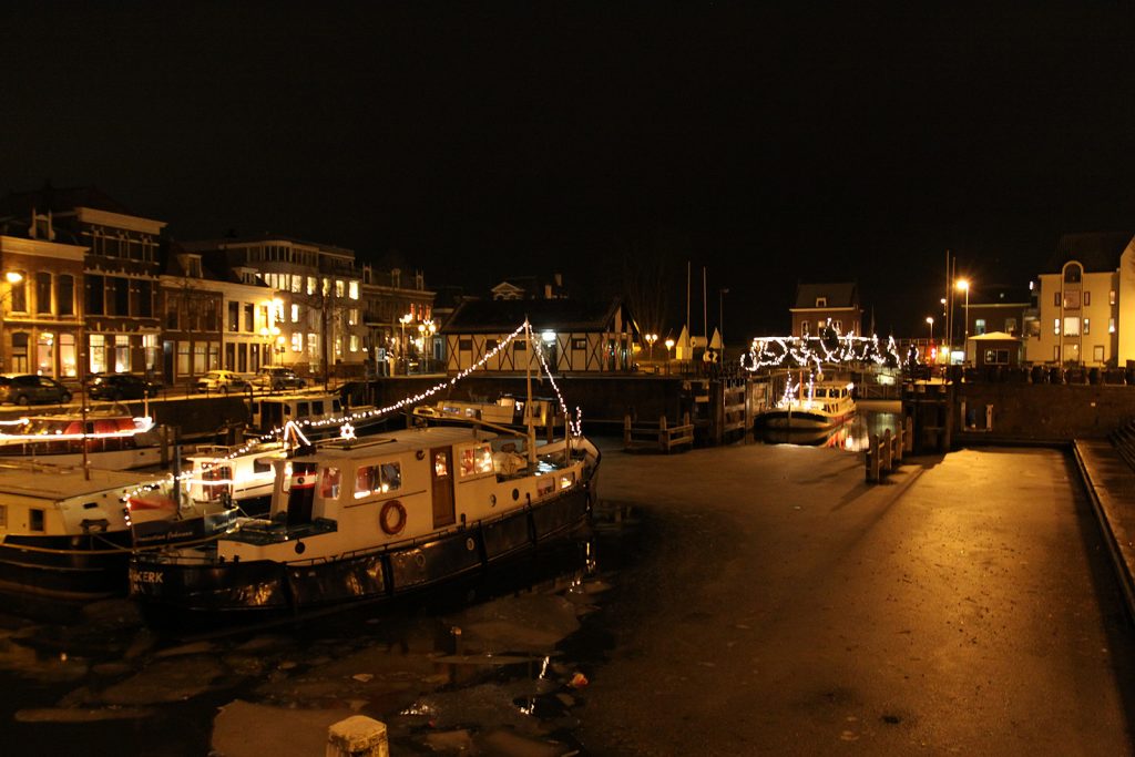 Weihnachtsstimmung im Hafen