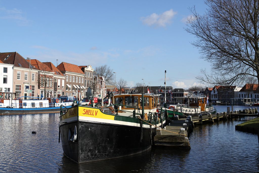 Unser Liegeplatz in Haarlem