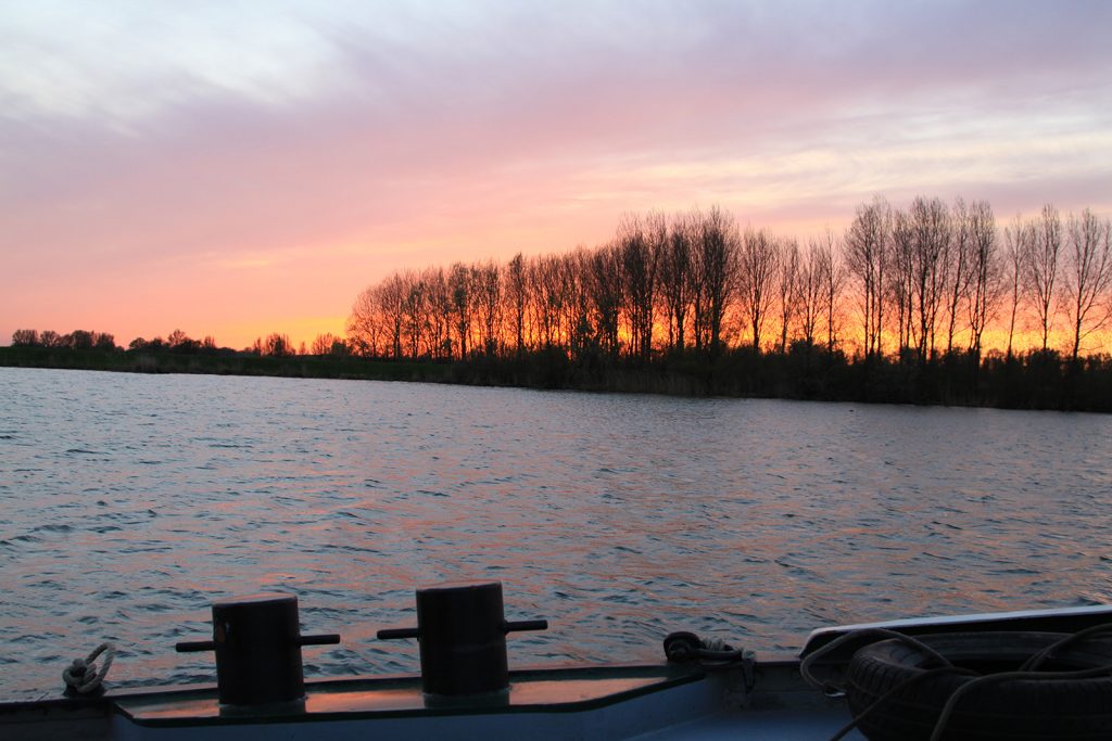 Im Biesbosch vor Anker