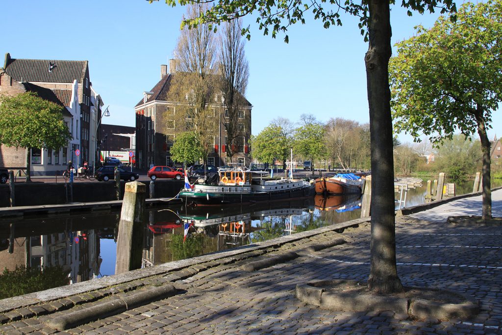 In der Innenstadt von Zwolle