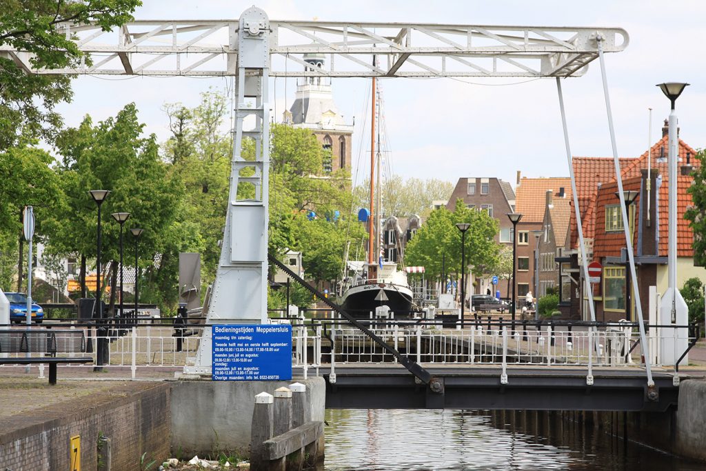 Meppel und die Meppelerschleuse