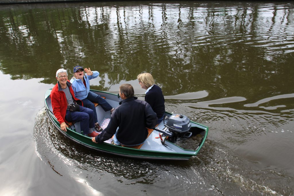 Unser Beiboot erfährt seine erste Belastungsprobe