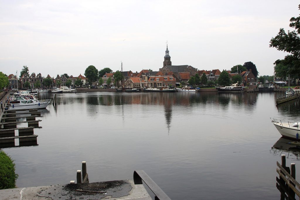 Das Hafenbecken von Blokzijl