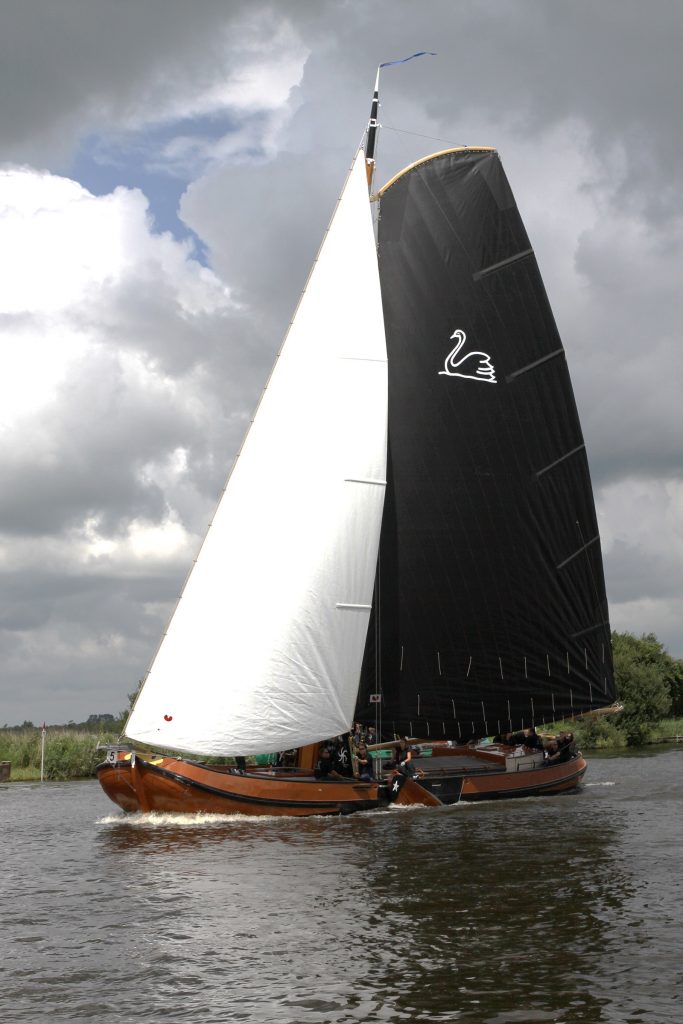 Ein friesisches Regatta-Skûtsje