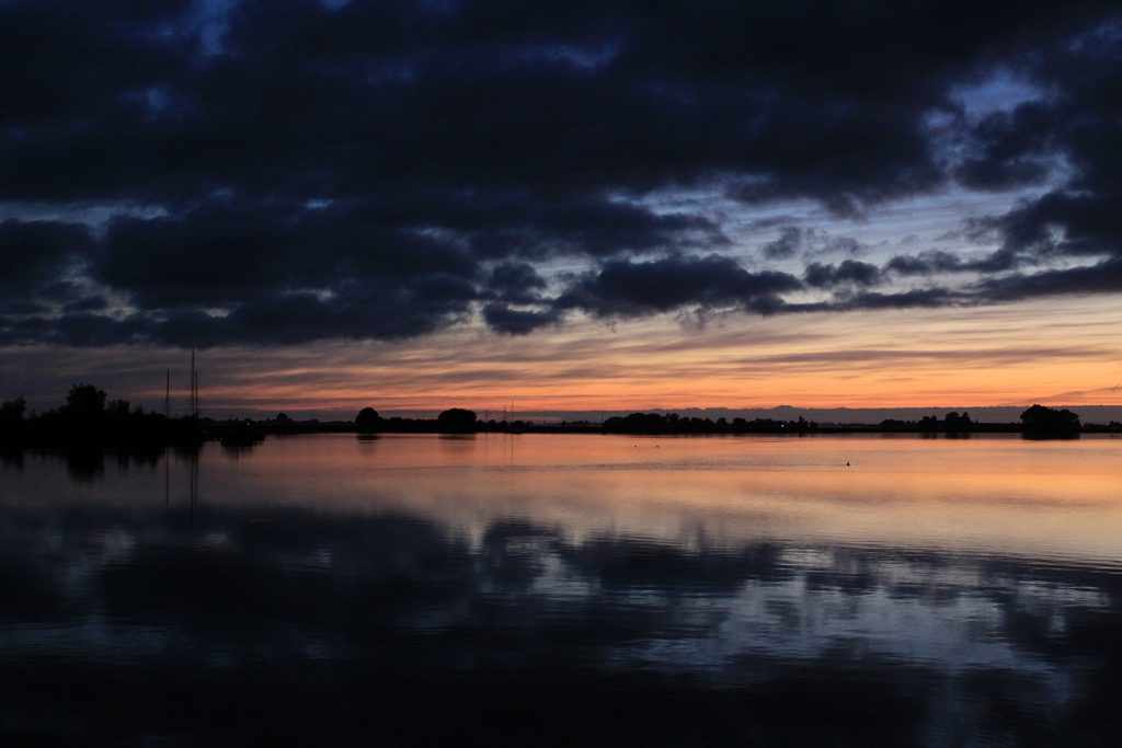 Fünf Uhr morgens am grossen Gaastersee