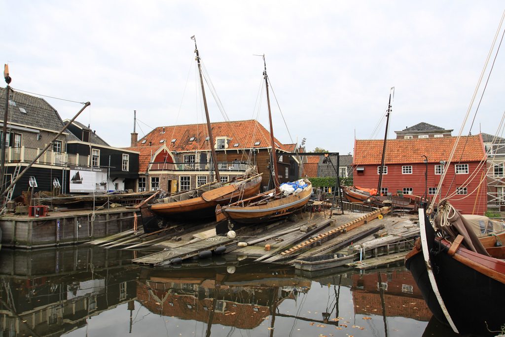 Spakenburg. Botterwerft