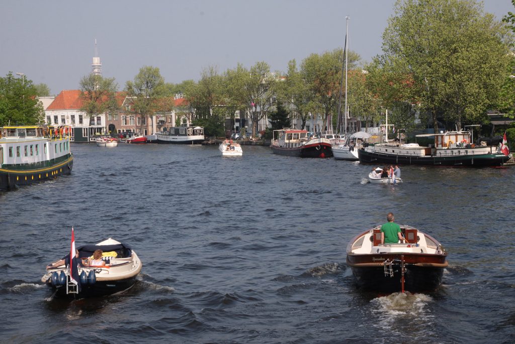 Viel Betrieb in Haarlem