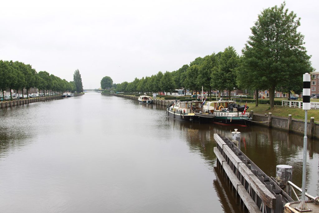 Im Oberwasser der Schleuse Null in den Bosch