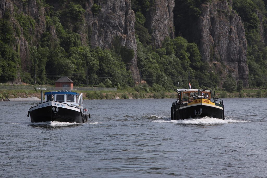 «Jedenfalls kommen wir auf der Maas zügig voran»