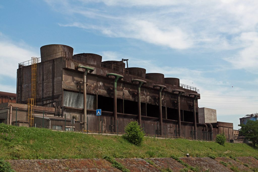 Kohlekraftwerk bei Charleroi