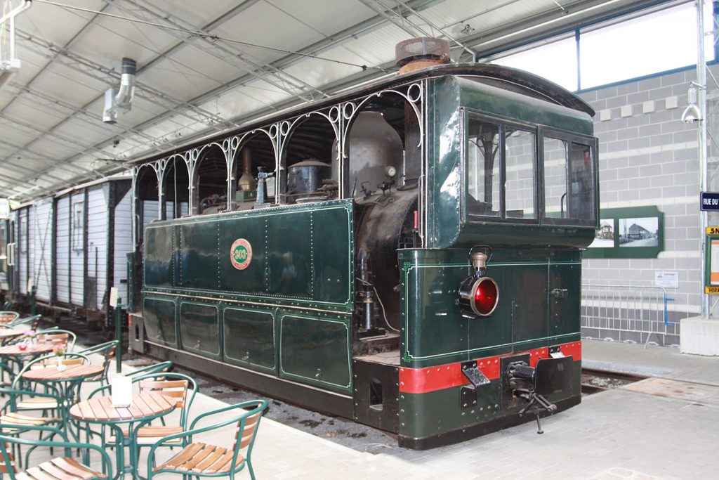 Dampftramlokomotive von 1888