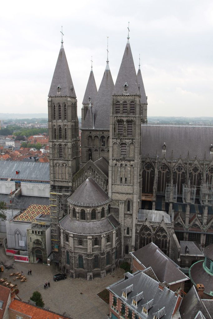 Die fünftürmige Kathedrale von Tournai