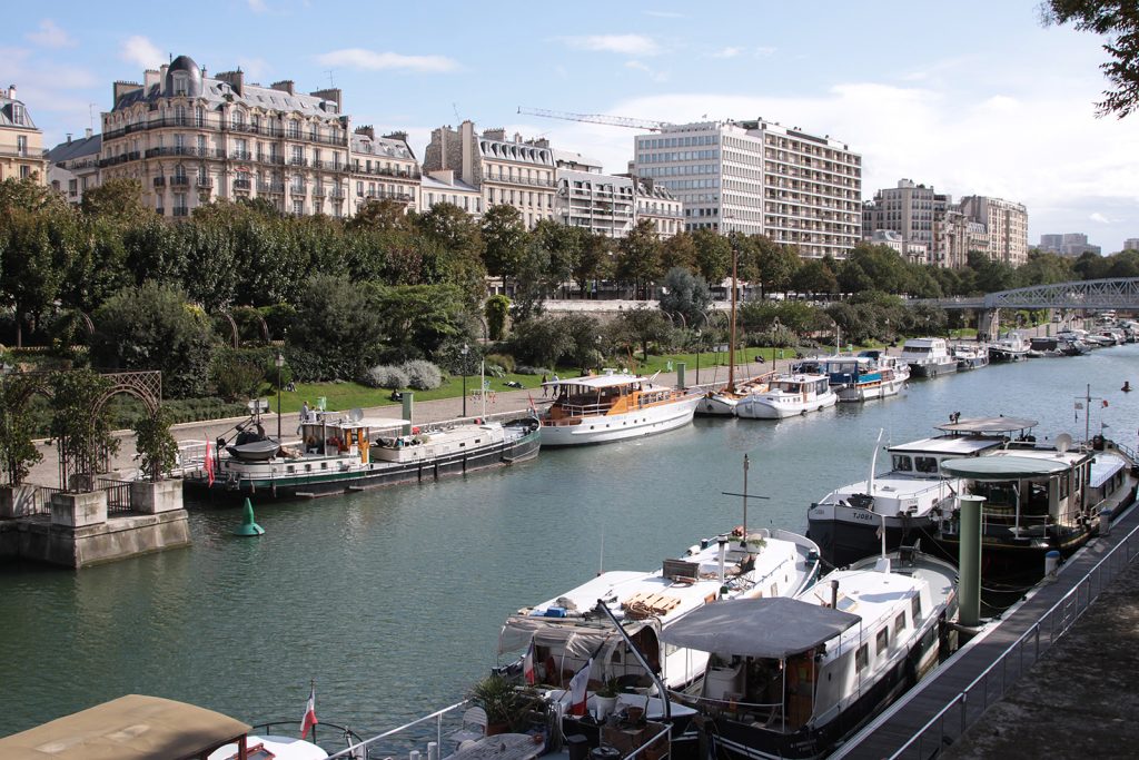 Kinette mitten in Paris: Boulevard de la Bastille