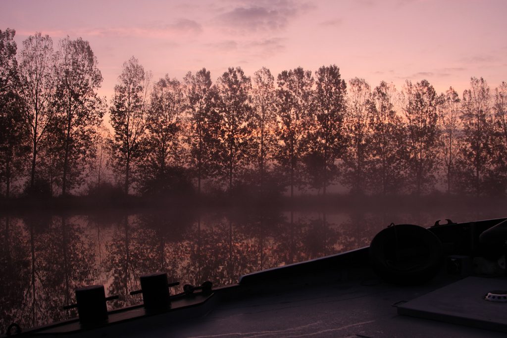 Morgenröte in Melay