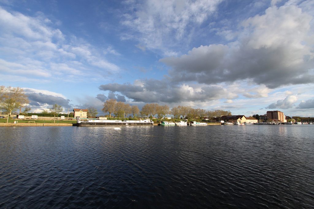 Zurück im Hafen von Roanne