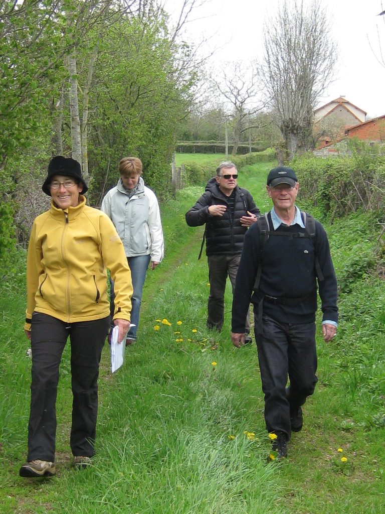 Wandern mit französischen Freunden im Brionnais