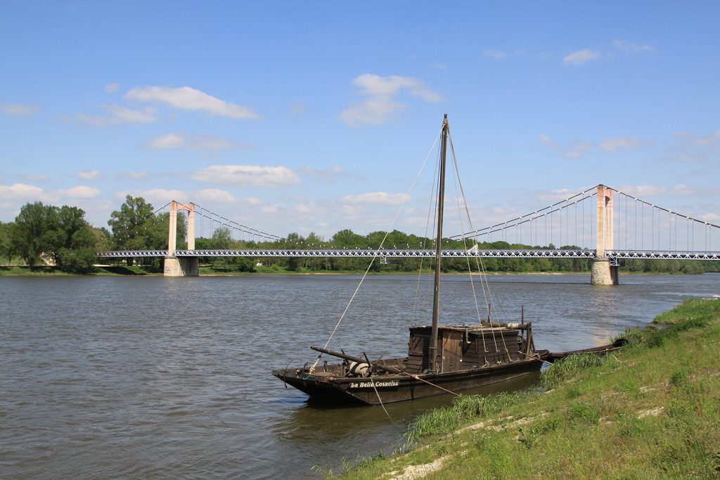 Loirebrücke von Cosne-sur-Loire