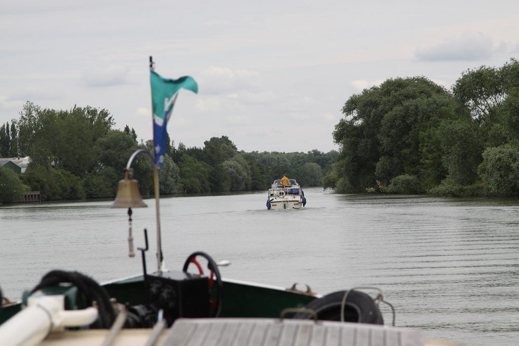 Unterwegs auf der Oise Richtung Compiègne