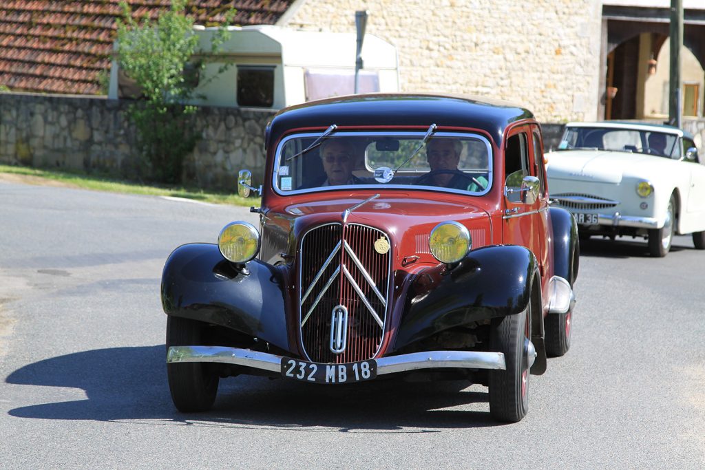 Hier gehören sie hin: Die Citroën-Winkel bei der «Traction avant»