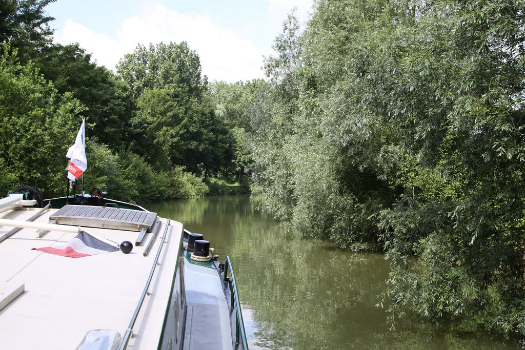 Die Somme, ein idyllisches Fahrwasser