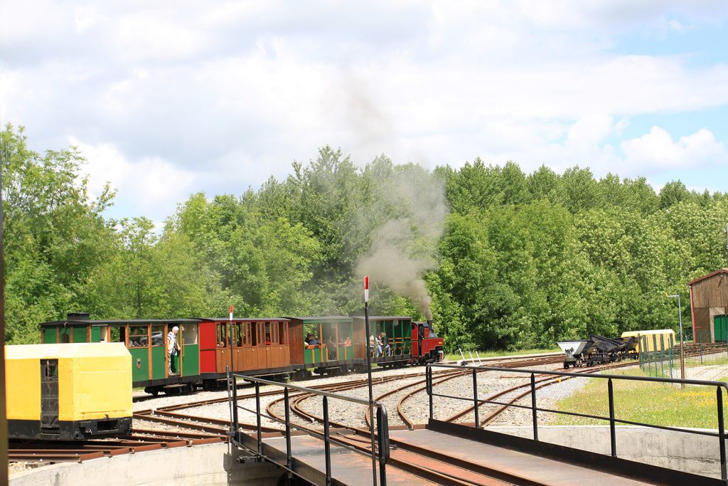 Einst Feldbahn auf dem Schlachtfeld, heute Museumsbahn