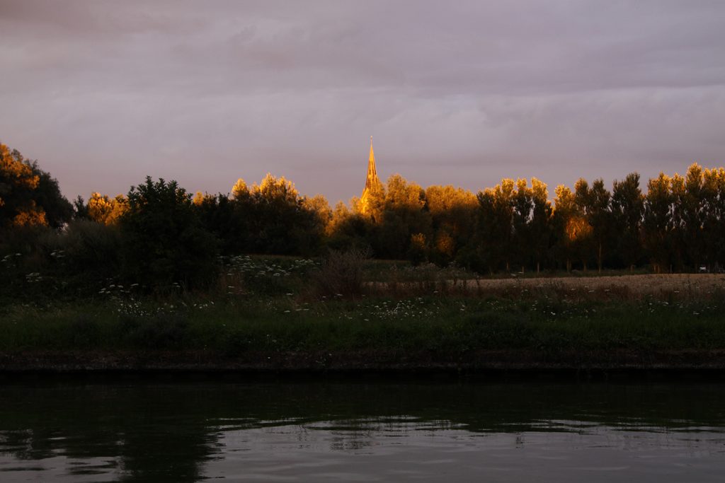 Abendstimmung am Canal du Nord