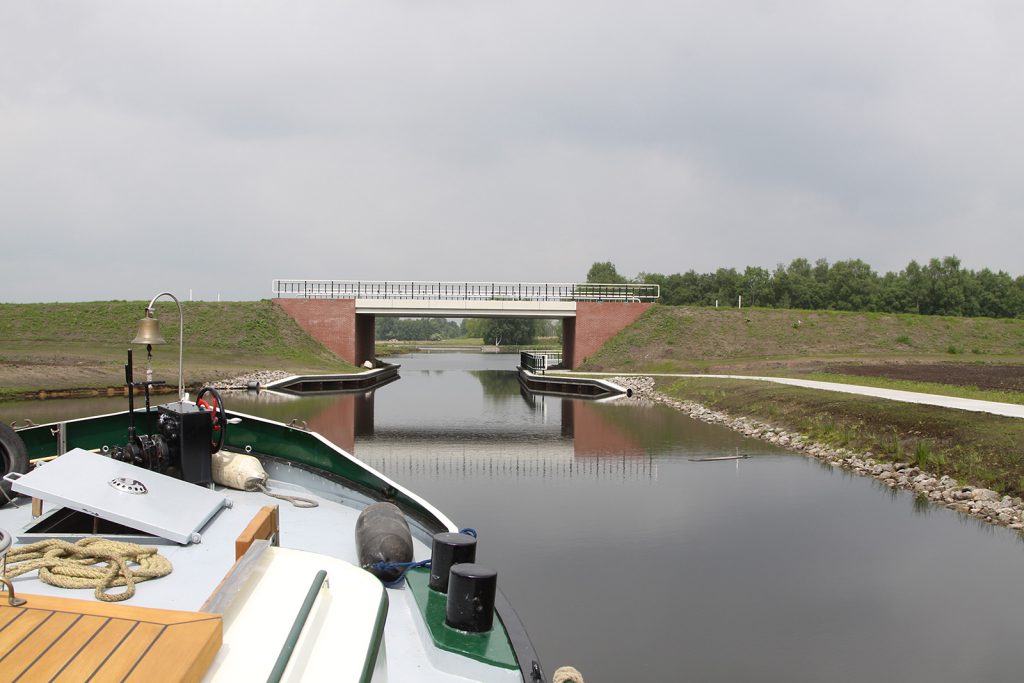 Eine neu erstellte Brücke