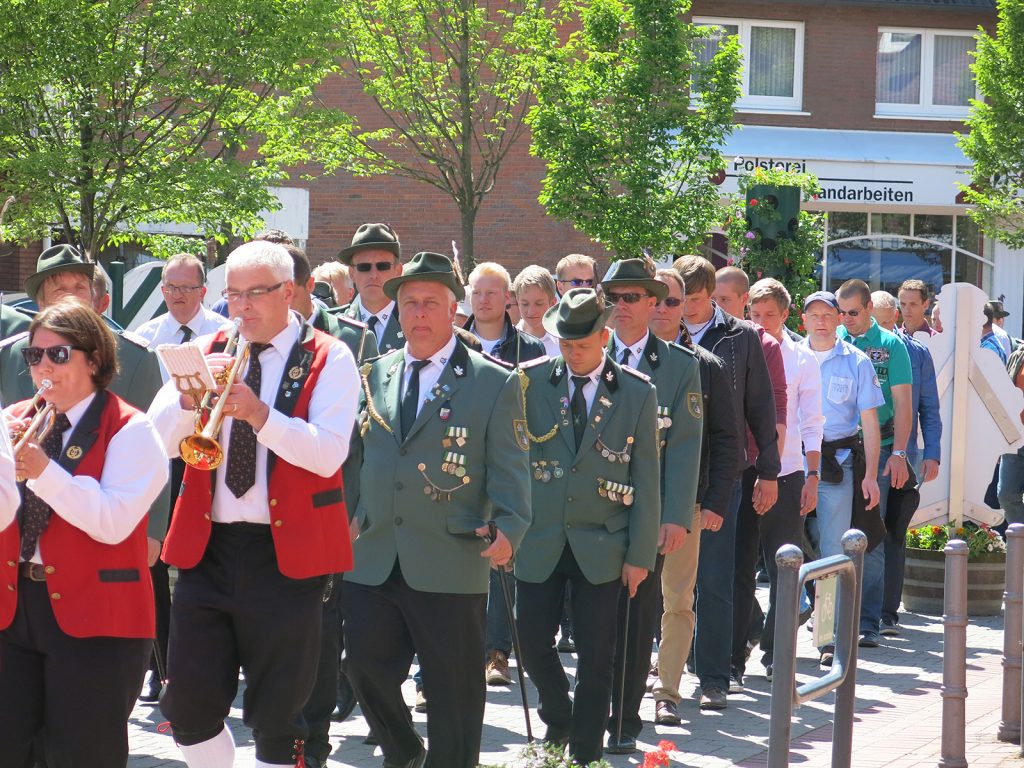 Festumzug der Harener Bürgerschützen – ohne Gewehre