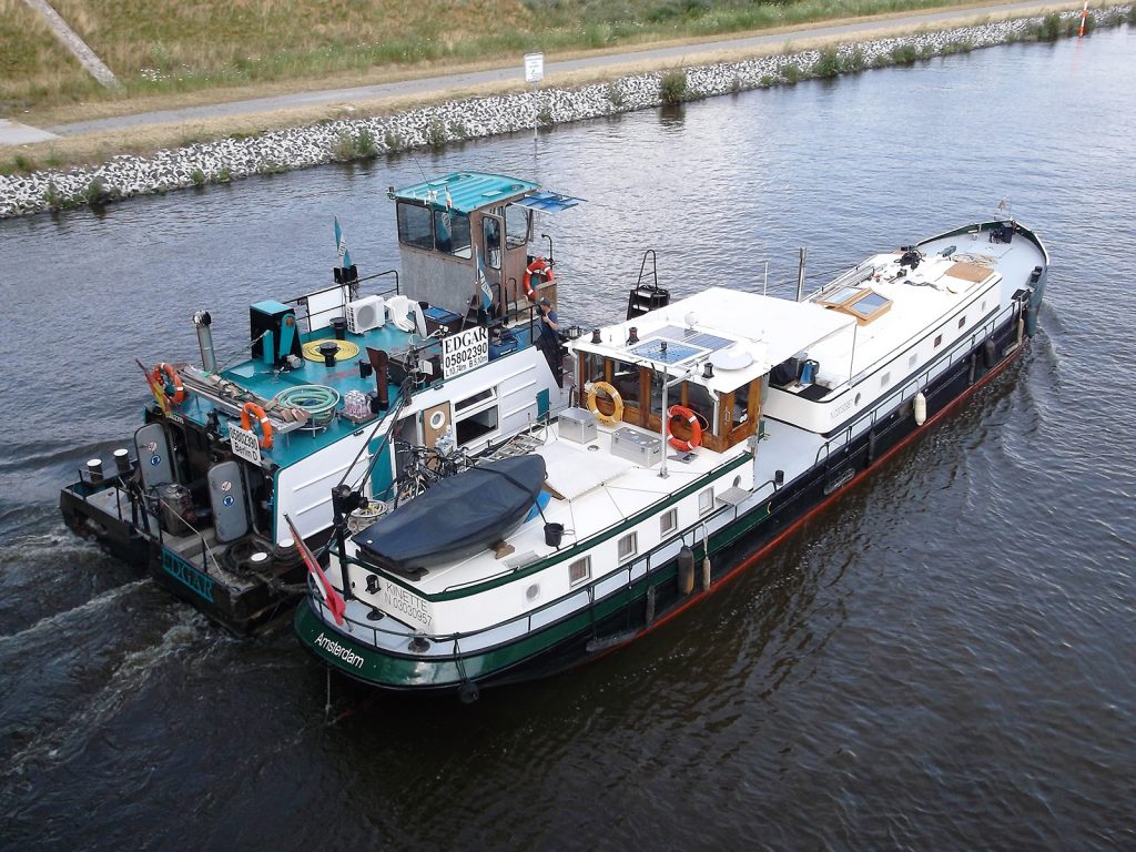 Mit «Edgar» unterwegs zur Werft in Genthin (Foto Stefan Siekmann)