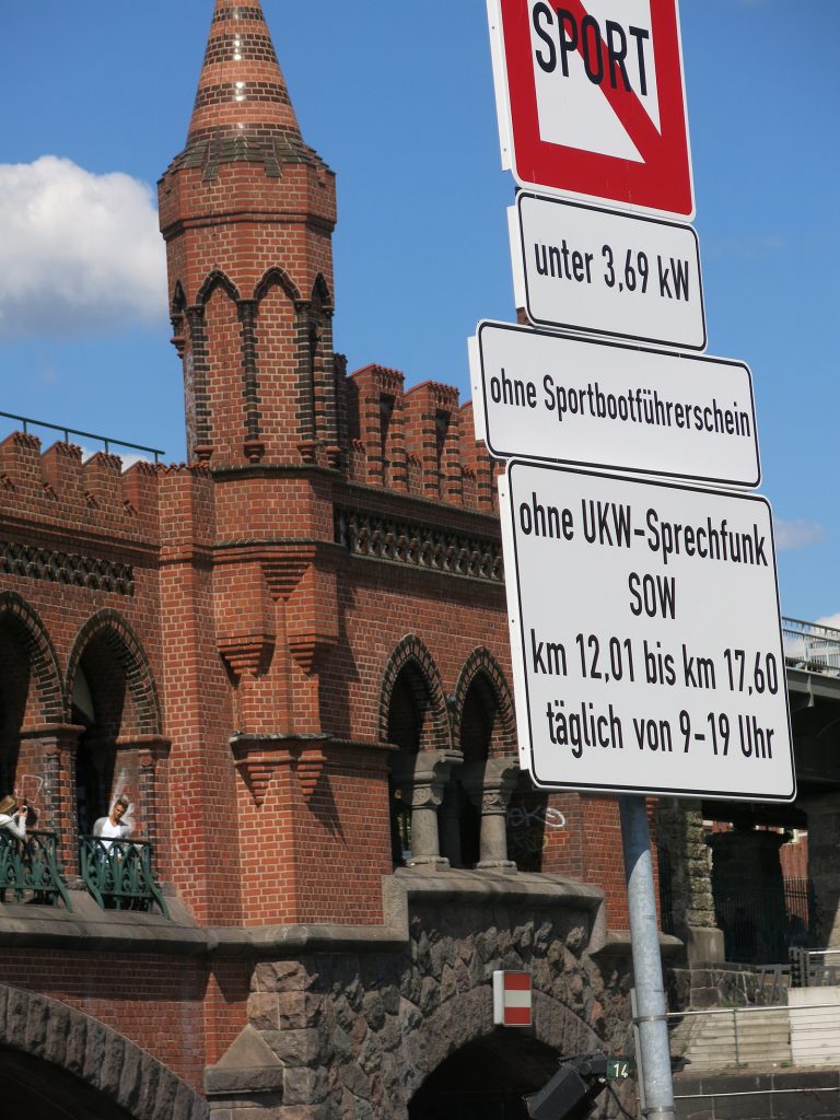 Restriktionen für die Fahrt durch Berlin